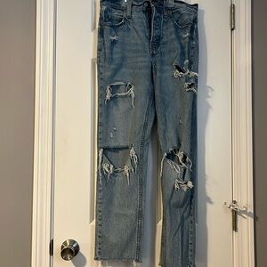 Old Navy Light Washed Destroyed Pants